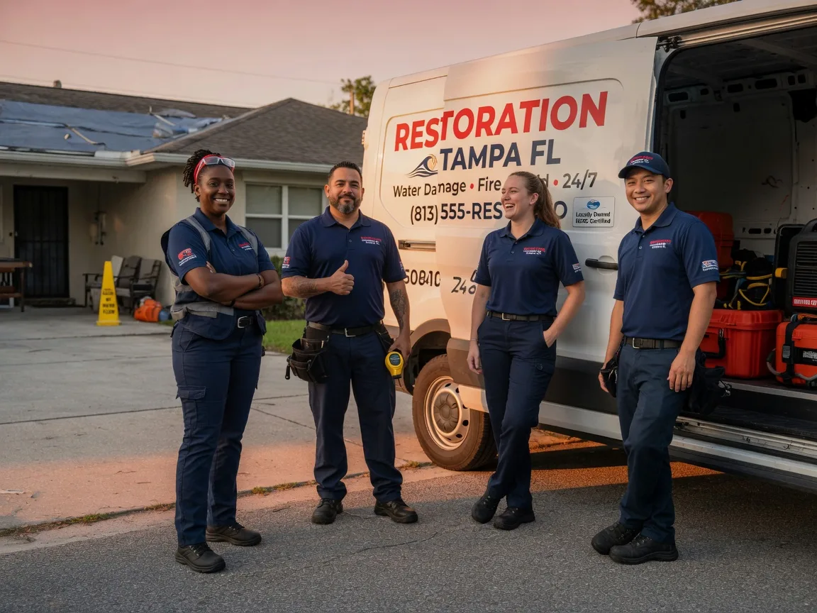 Water Damage Restoration company in Columbus Grove, OH